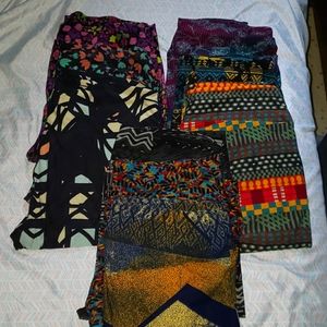 9 pairs of LuLaroe TC leggings
